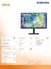 Samsung Monitor 27 cali ViewFinity S8 IPS 3840 x 2160 UHD 16:9 1xHDMI 1xUSB-C (90W) 1xDP 3xUSB 3.0 5ms HAS+PIVOT płaski 3 lata o